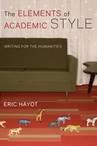 The Elements of Academic Style_cover