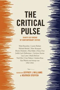 The Critical Pulse_cover