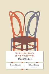 The Responsibility of the Philosopher_cover