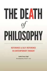 The Death of Philosophy_cover