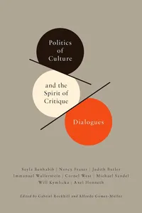 Politics of Culture and the Spirit of Critique_cover