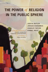 The Power of Religion in the Public Sphere_cover