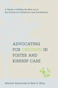 Advocating for Children in Foster and Kinship Care_cover