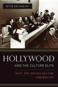 Hollywood and the Culture Elite_cover