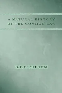 A Natural History of the Common Law_cover