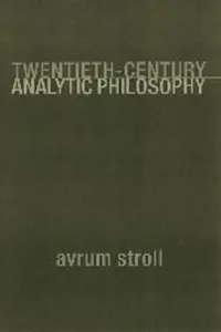Twentieth-Century Analytic Philosophy_cover