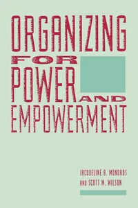 Organizing for Power and Empowerment_cover