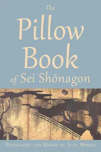 The Pillow Book of Sei Shōnagon_cover