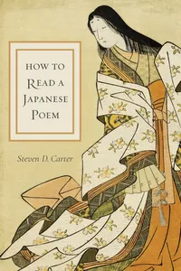 How to Read a Japanese Poem_cover