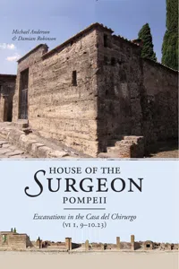 House of the Surgeon, Pompeii_cover