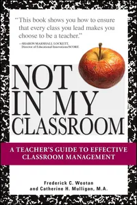 Not In My Classroom!_cover