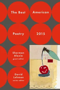 The Best American Poetry 2015_cover