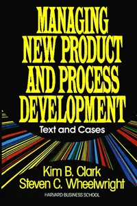 Managing New Product and Process Development_cover