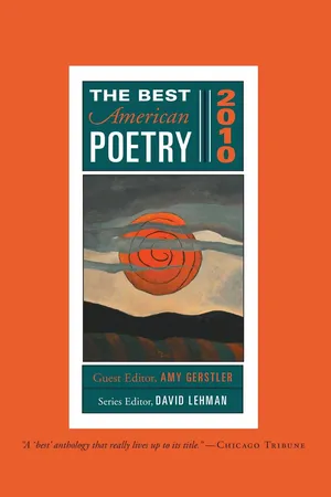 The Best American Poetry 2010