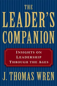 The Leader's Companion: Insights on Leadership Through the Ages_cover