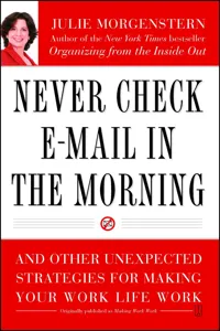 Never Check E-Mail In the Morning_cover