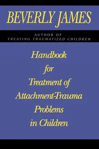 Handbook for Treatment of Attachment Problems in C_cover