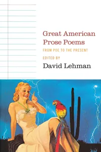 Great American Prose Poems_cover