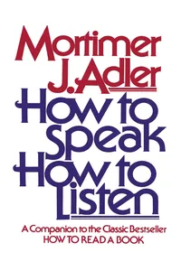 How to Speak How to Listen_cover