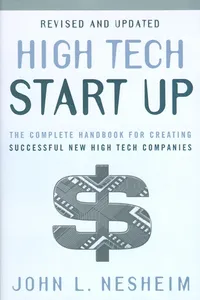 High Tech Start Up, Revised And Updated_cover