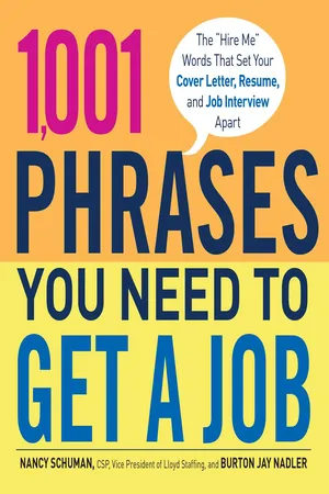 1,001 Phrases You Need to Get a Job