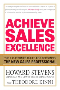 Achieve Sales Excellence_cover