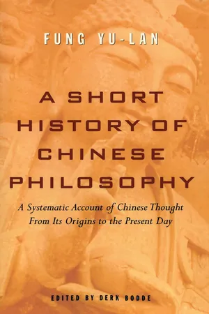 A Short History of Chinese Philosophy