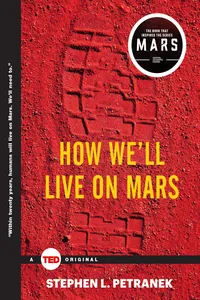 How We'll Live on Mars_cover