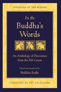 In the Buddha's Words_cover
