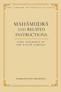 Mahamudra and Related Instructions_cover