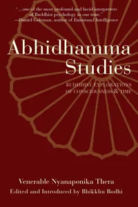 Abhidhamma Studies_cover