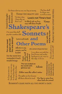 Shakespeare's Sonnets and Other Poems_cover