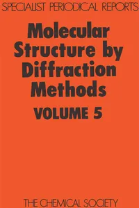 Molecular Structure by Diffraction Methods_cover