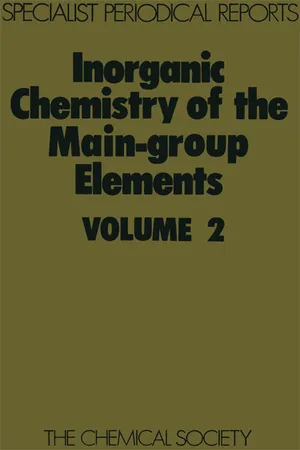 Inorganic Chemistry of the Main-Group Elements