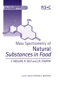 Mass Spectrometry of Natural Substances in Food_cover