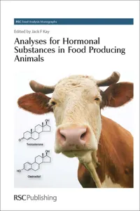 Analyses for Hormonal Substances in Food Producing Animals_cover