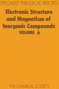 Electronic Structure and Magnetism of Inorganic Compounds_cover