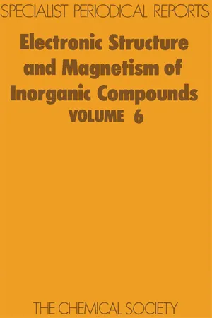 Electronic Structure and Magnetism of Inorganic Compounds