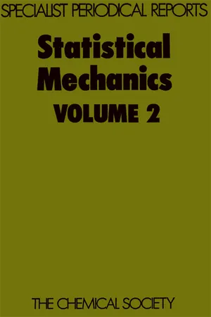 Statistical Mechanics