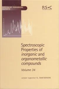 Spectroscopic Properties of Inorganic and Organometallic Compounds_cover