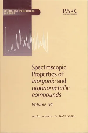 Spectroscopic Properties of Inorganic and Organometallic Compounds