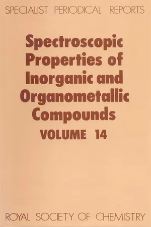 Spectroscopic Properties of Inorganic and Organometallic Compounds