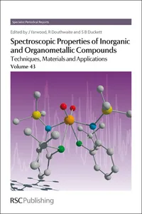 Spectroscopic Properties of Inorganic and Organometallic Compounds_cover