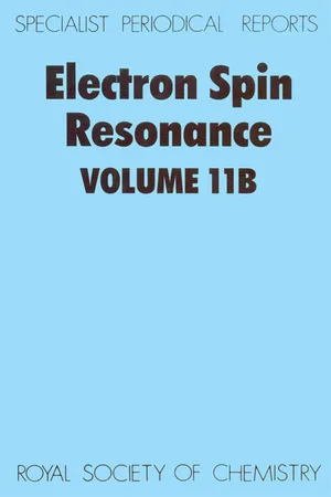 Electron Spin Resonance