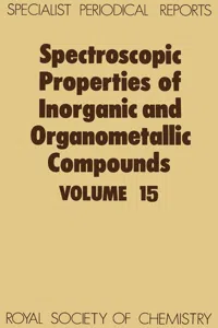 Spectroscopic Properties of Inorganic and Organometallic Compounds_cover