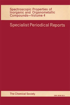 Spectroscopic Properties of Inorganic and Organometallic Compounds