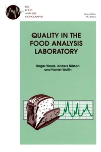 Quality in the Food Analysis Laboratory_cover