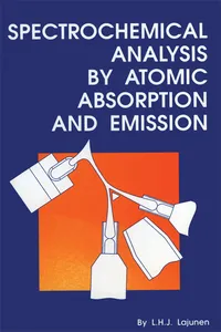 Spectrochemical Analysis by Atomic Absorption and Emission_cover