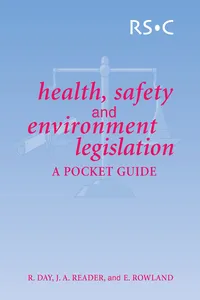 Health, Safety and Environment Legislation_cover