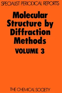 Molecular Structure by Diffraction Methods_cover